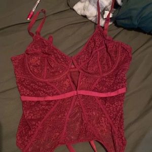 Magenta Corset
